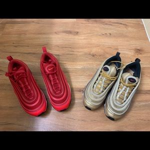 Womens Nike Air Max 97. Asking $120 EACH PAIR!!!